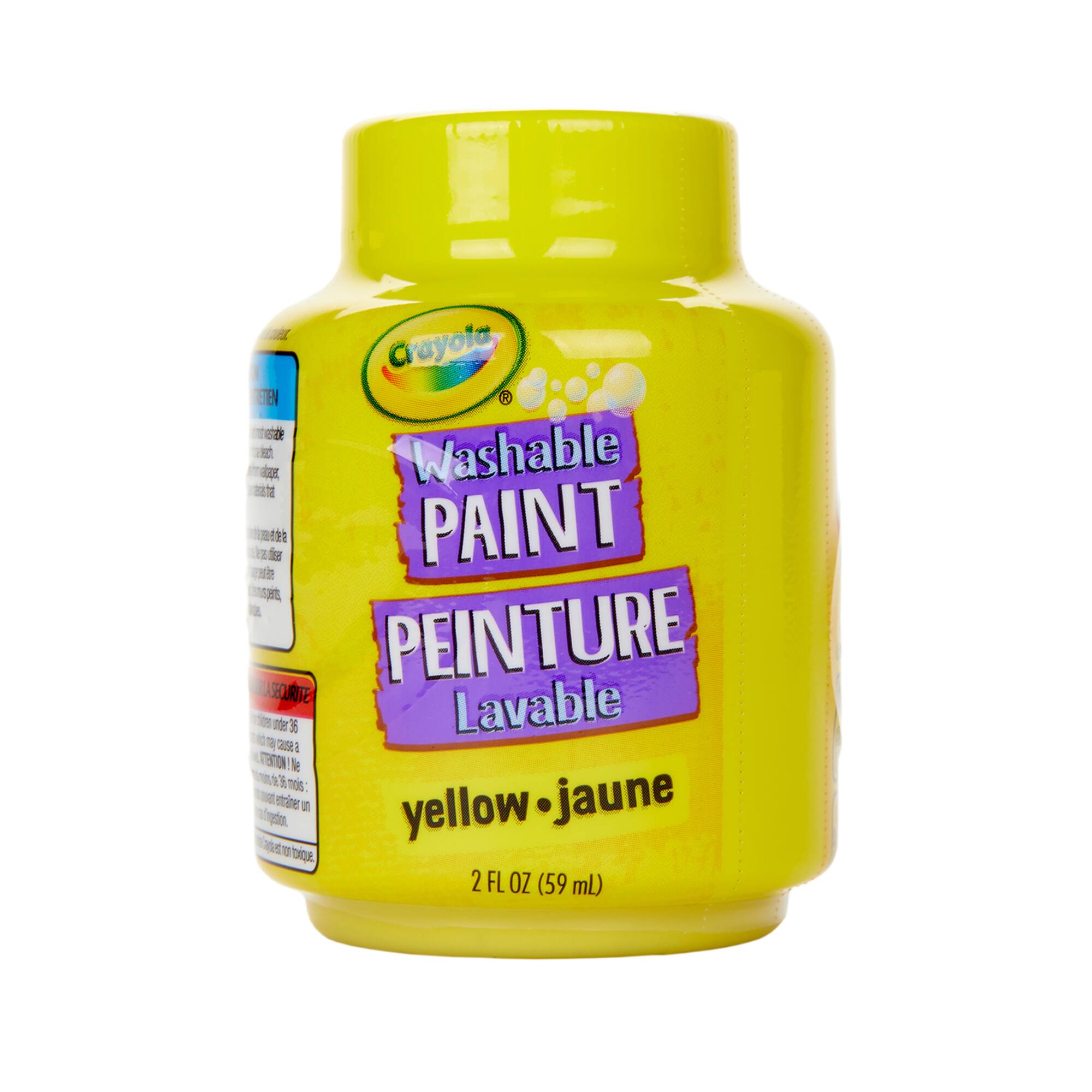 Crayola® 2oz. Yellow Washable Paints, 12ct.